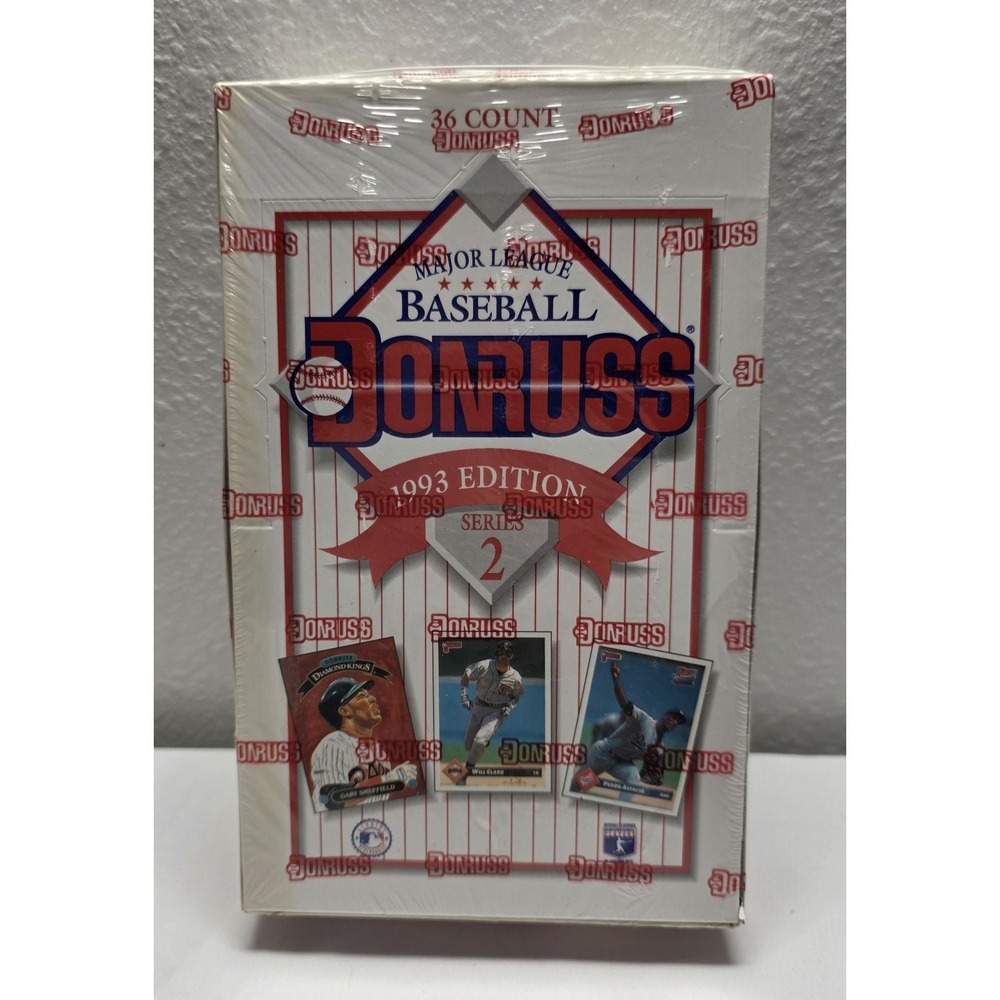1993 Donruss Baseball Hobby Box Series 2 Factory Sealed Diamond Kings